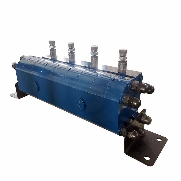 4 Section Synchronous Hydraulic Gear Flow Divider