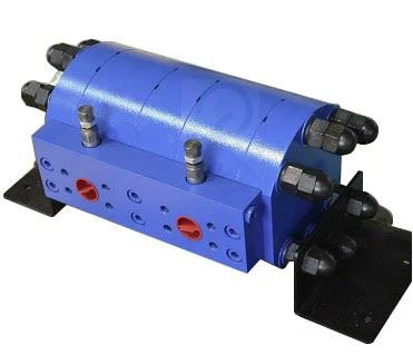 উচ্চ নির্ভুলতা সিঙ্ক্রোনাস হাইড্রোলিক গিয়ার ফ্লো ডিভাইডার